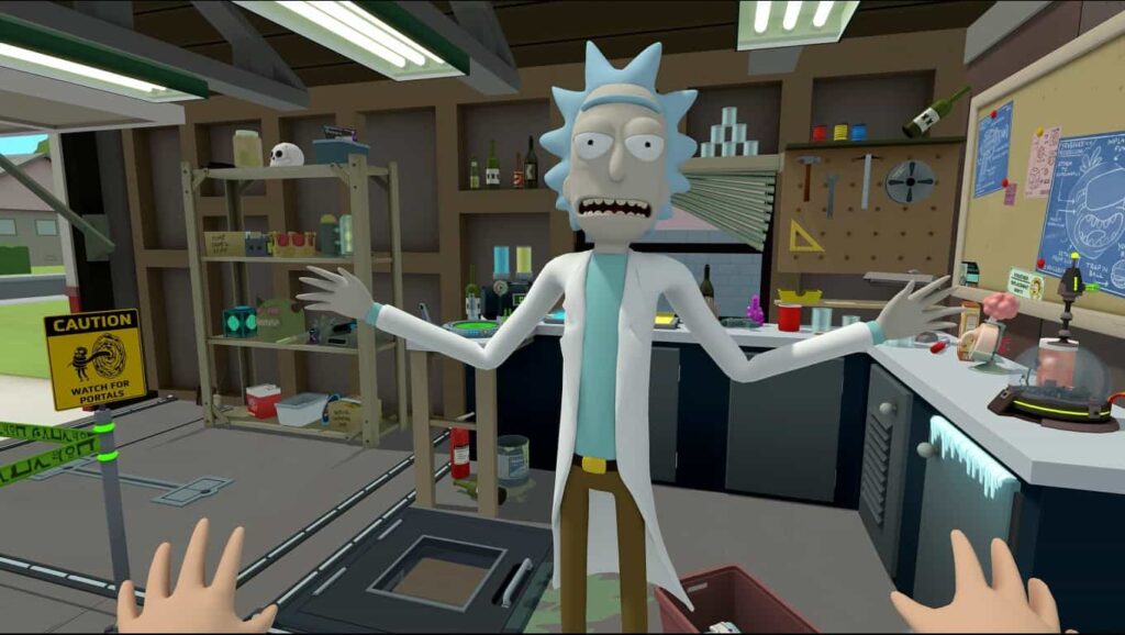 rick and morty vr